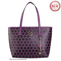 michael kors kiki groot purper bakken Portemonnee Online u8667269